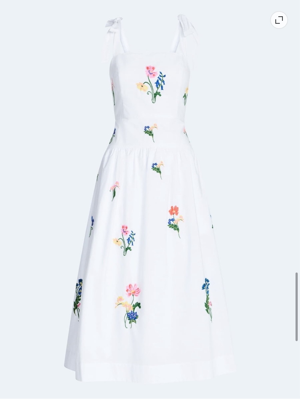 Embroidered dress